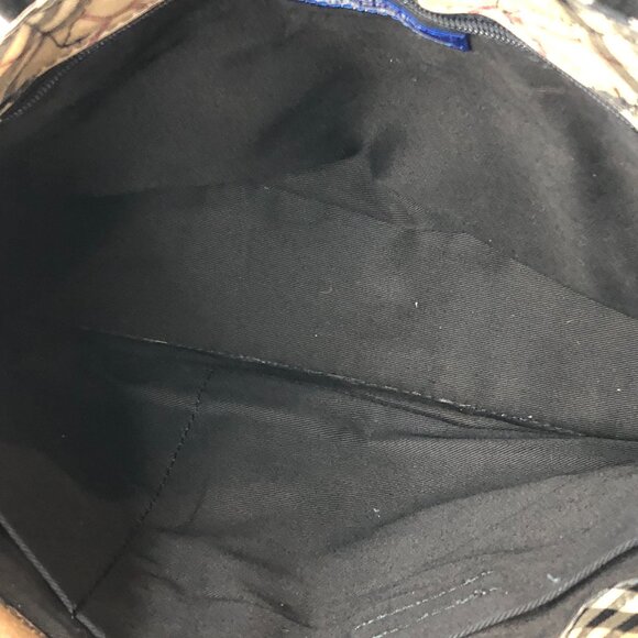 Burberry Blue Label Check Denim Tote - Picture 12 of 14